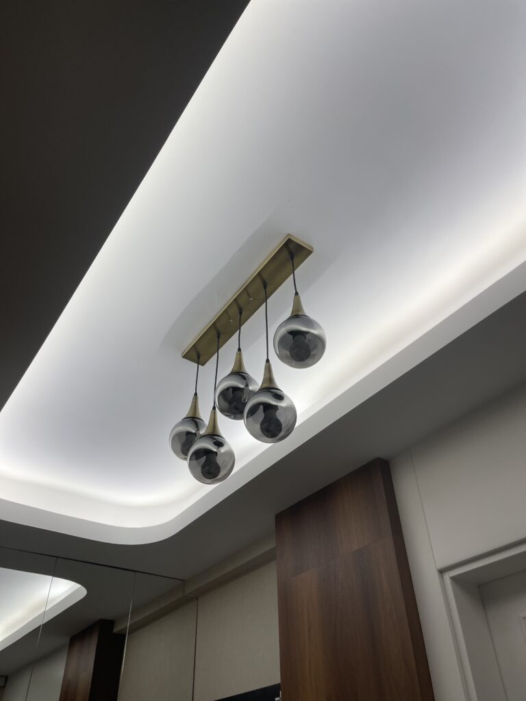 5li sıralı eskitme top avize